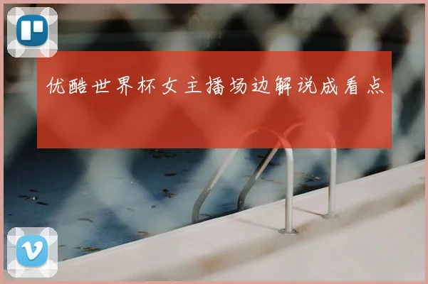 优酷世界杯女主播场边解说成看点